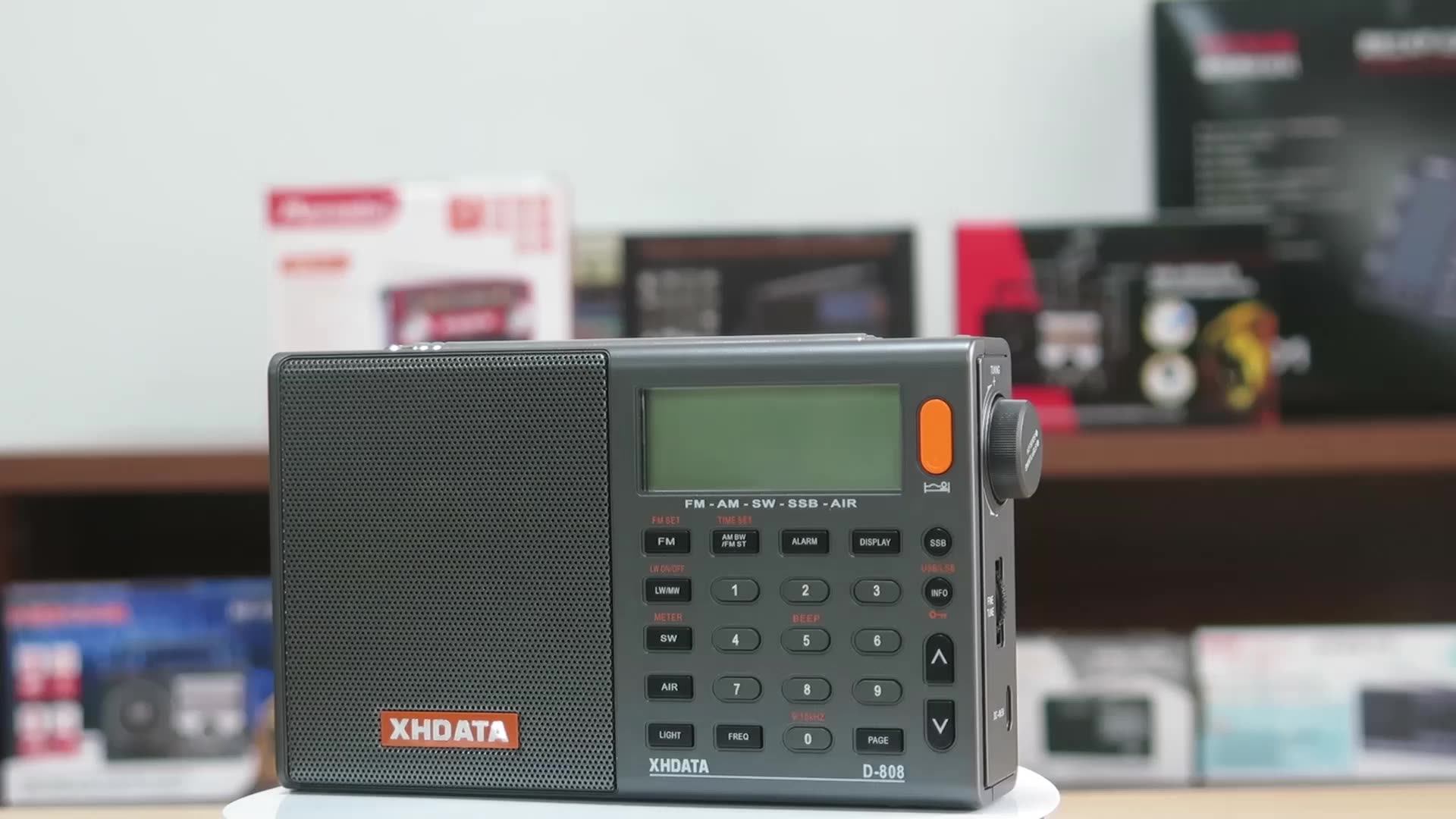 Hot Selling Product Xhdata D808 Radio High Quality With Builtin