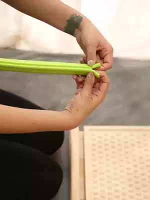 Solid wood stretching rhythm pedal Sports fitness Yoga rehabilitation Meridian acupoint massage folding home artifact