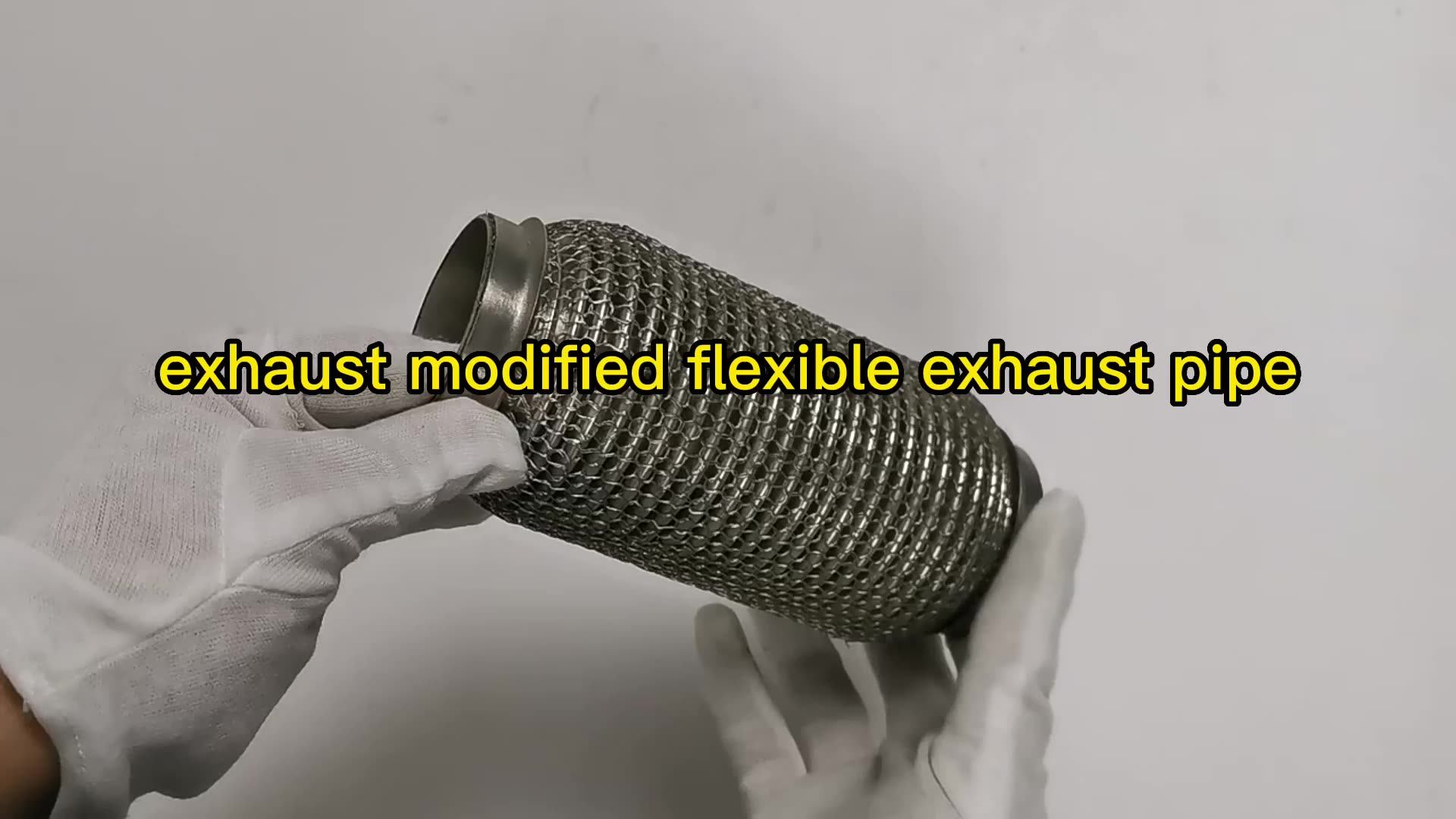 Automotive Modified Bellows Exhaust Modified Stainless Steel Silencer