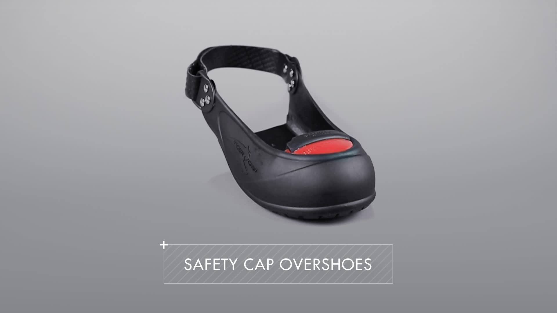 Visitor Premium Safety Toe Overshoes Nonslip Shoe Cover Rubber Anti