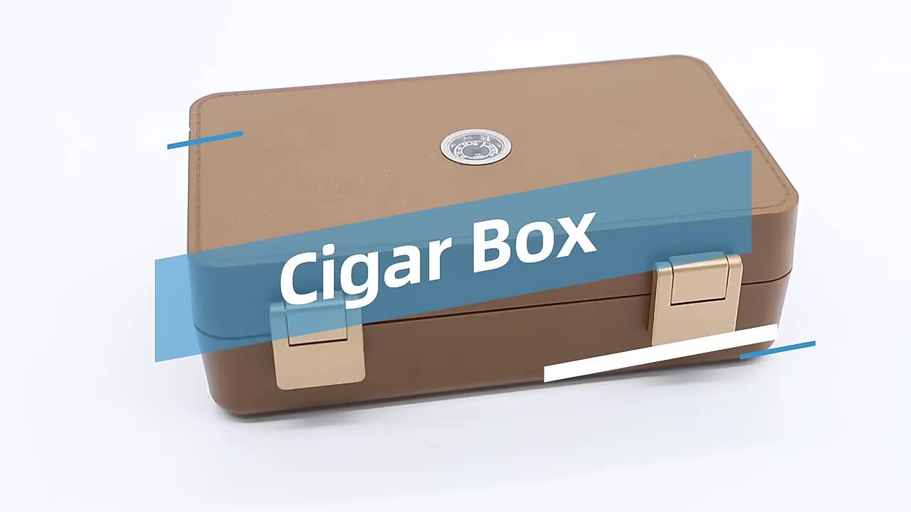 Factory New Designed Cigar Accessories Luxury Travel Cigar Case Kit