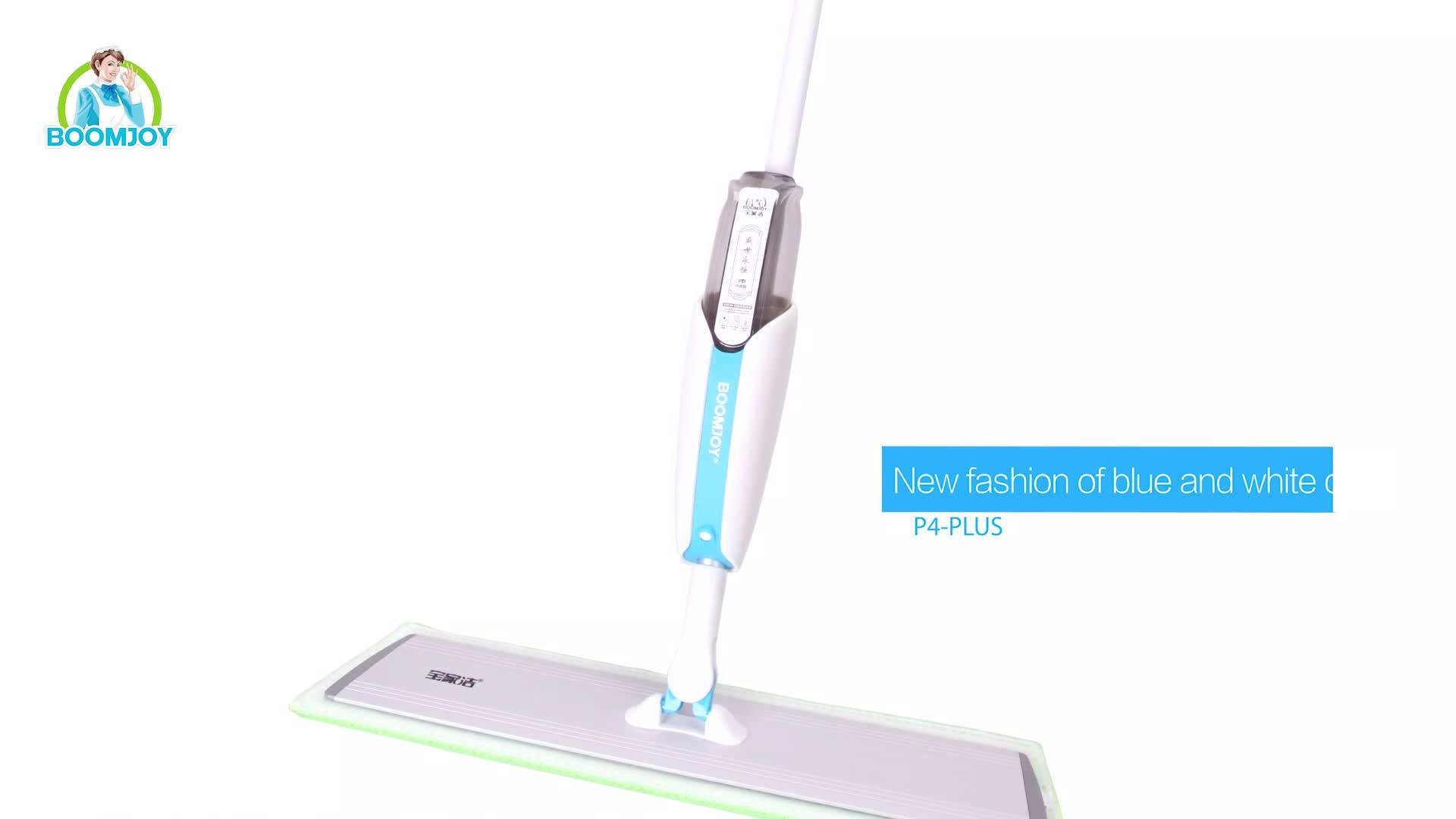 Boomjoy Aluminium Extensible Spray Mop Stick With Extensible Steel Mop