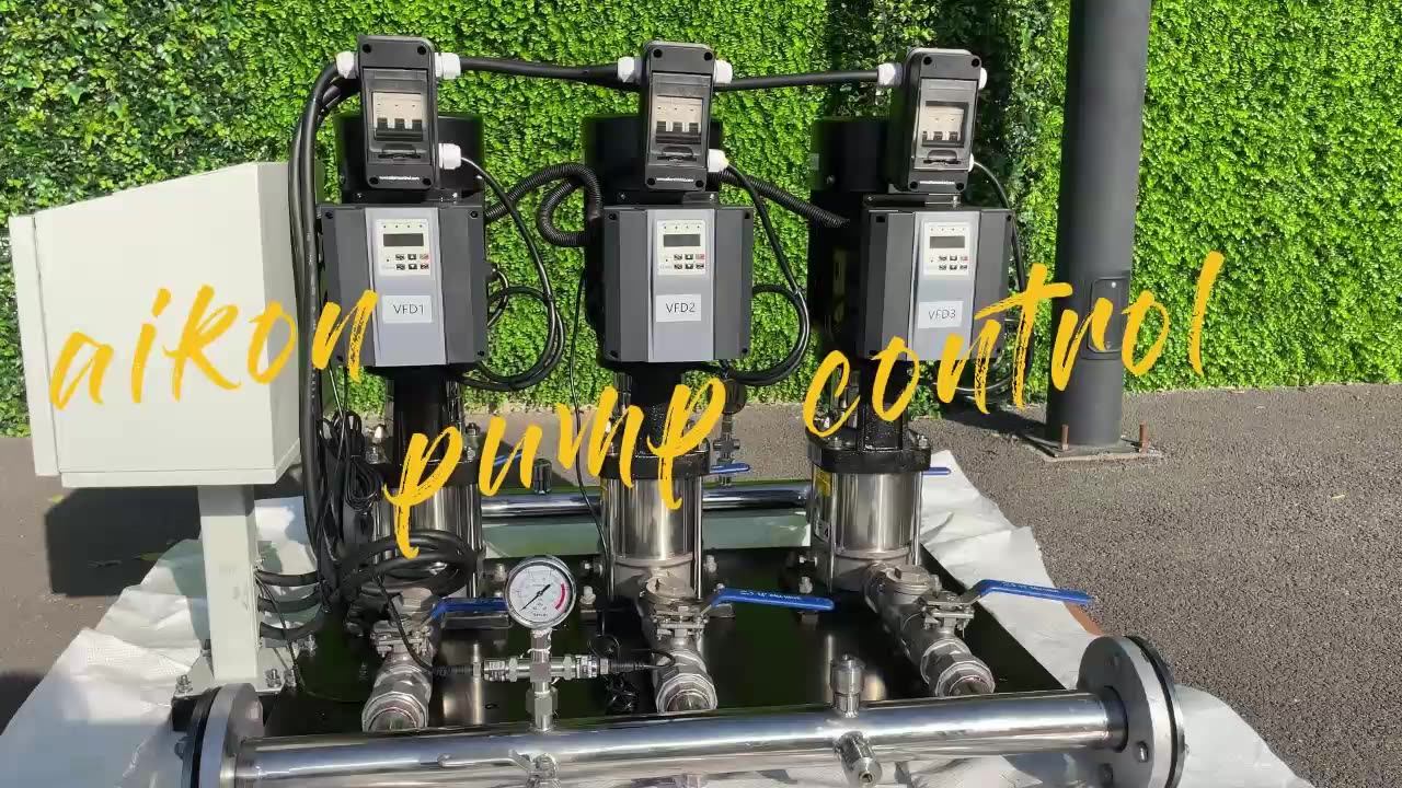 Aikon Pump Vfd Phase Converter 220v Single Phase To 3 Phase 380v Vfd