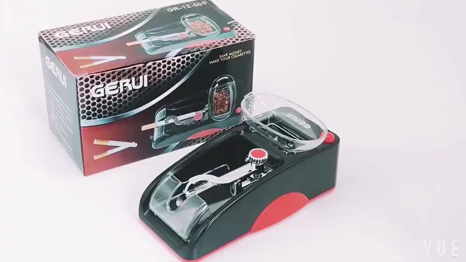 Gerui Fully Automatic Electric Electronic 6mm 8mm Slim Cigarette Rolling  Tube Filling Machine