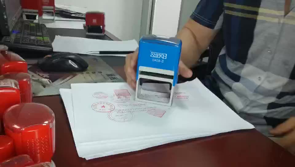 custom express self-inking stamper personal automatic