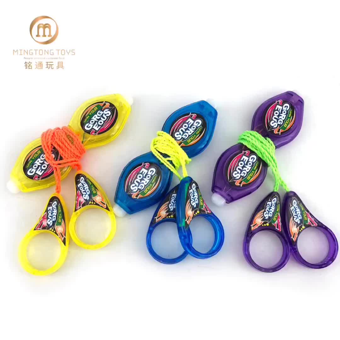3 Sets Flying Disc Toys Pull String Flying Saucer Flying Toys Kids