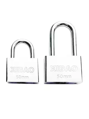 Open padlock universal locks open each other and unlock the same universal key lock with the same key to open multiple small key locks