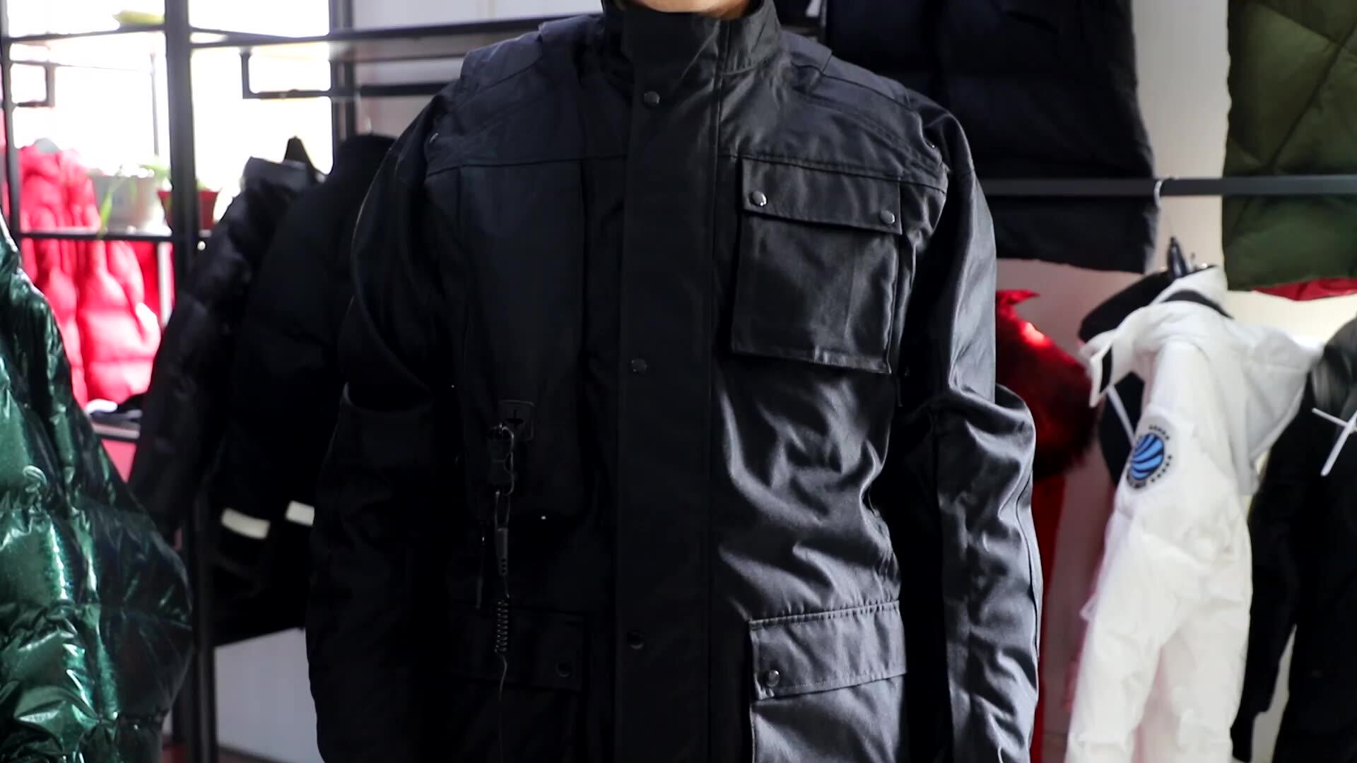 Motorcycle Safety Inflatable Airbag Jacket For Motorcyclist Motos