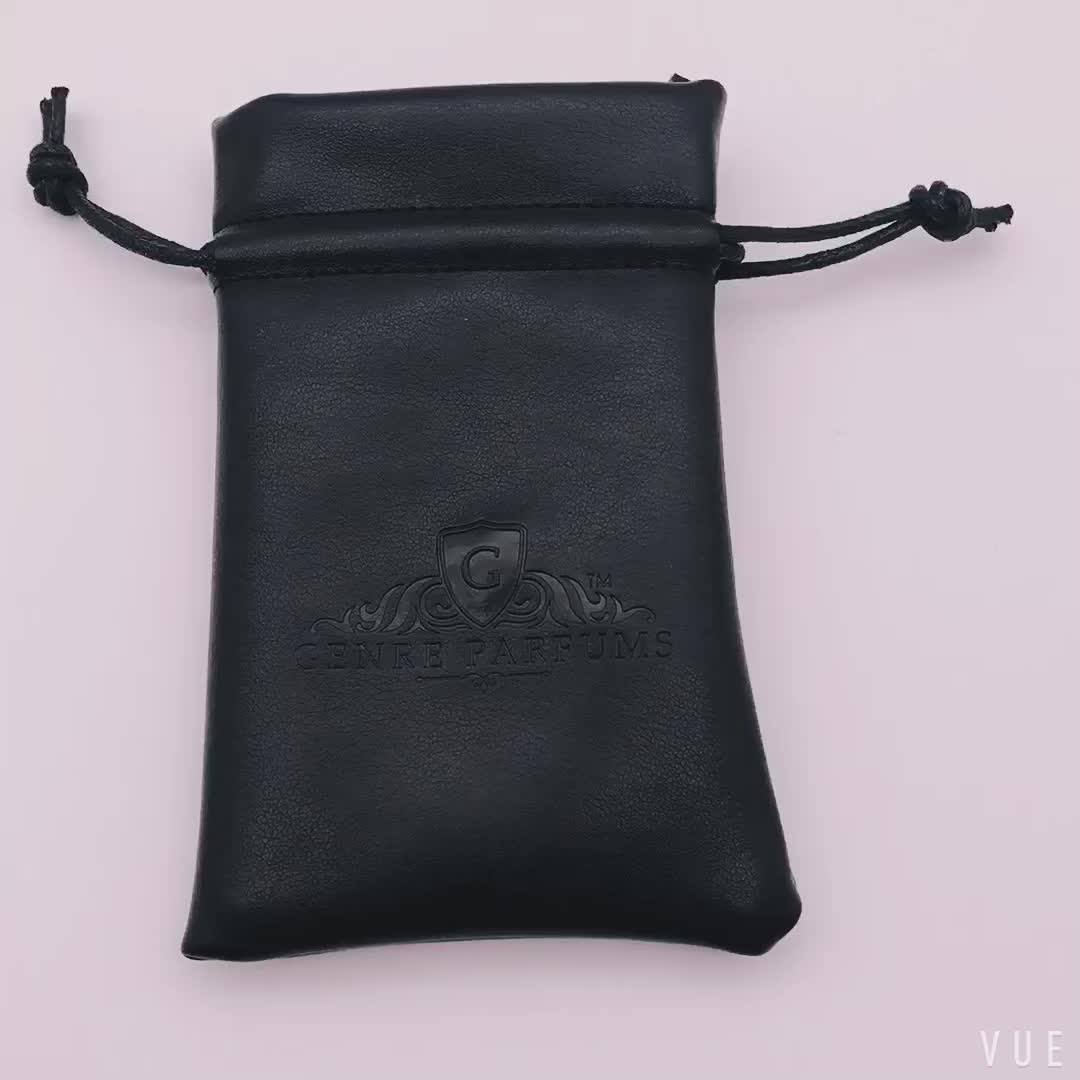 Small Leather Perfume Pouch With Drawstring Buy Small Leather Pouch