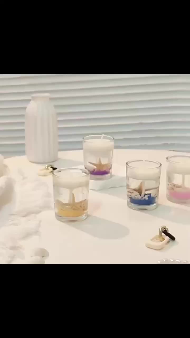 Wholesale Handmade Clear Gel Candle Wax Natural High Quality