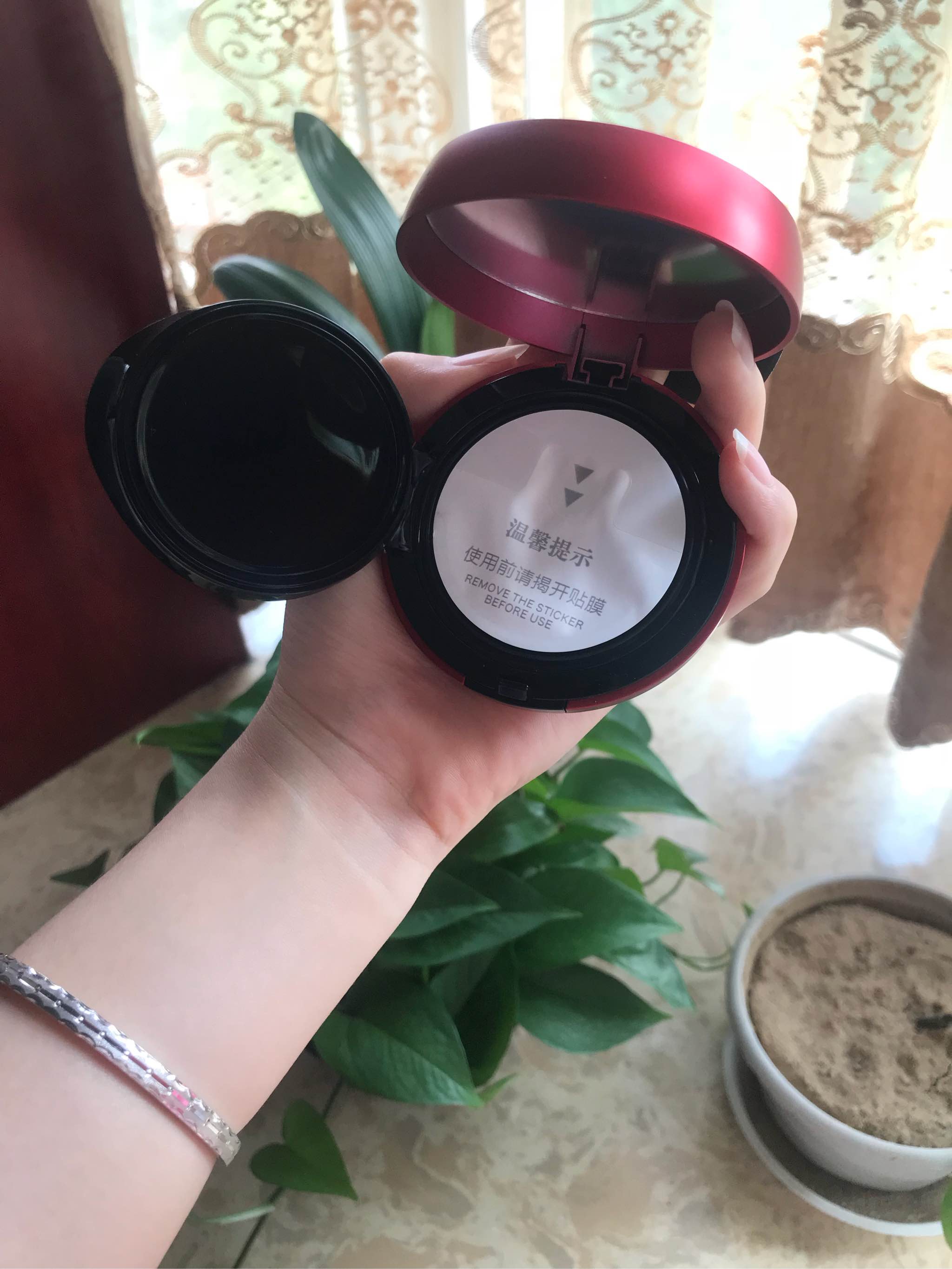 伊丝诺玫瑰双色气垫霜好不好怎么样有用吗，一个月使用感受,第8张