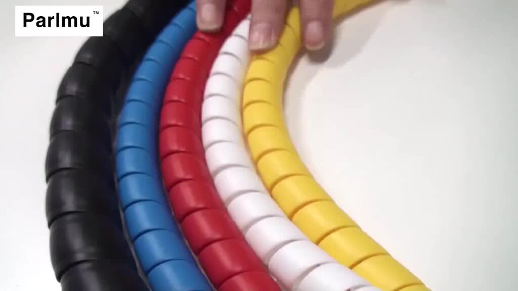 Heavy Duty Spiral Wrap Flexible Plastic Hydraulic Hose Protector Buy
