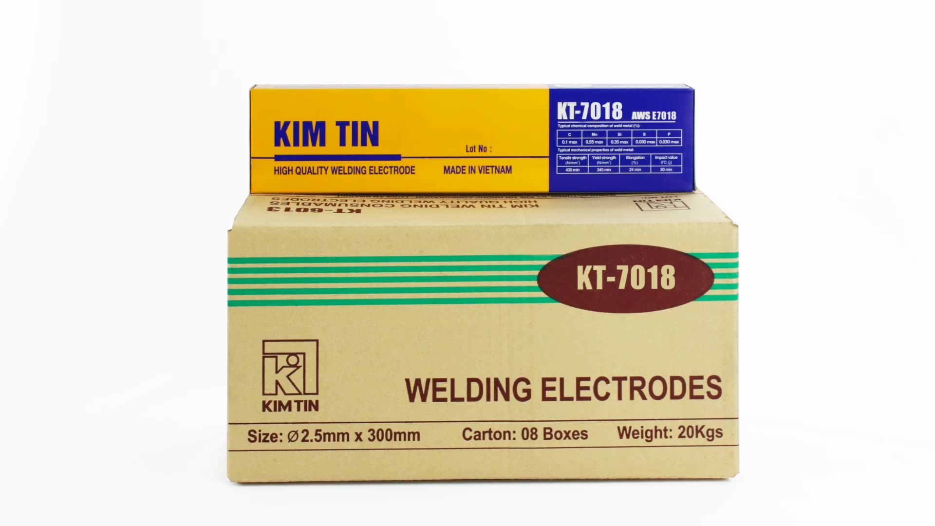 Kim Tin Welding Electrode Aws E7018 High Quality Hot Sale Product 2022