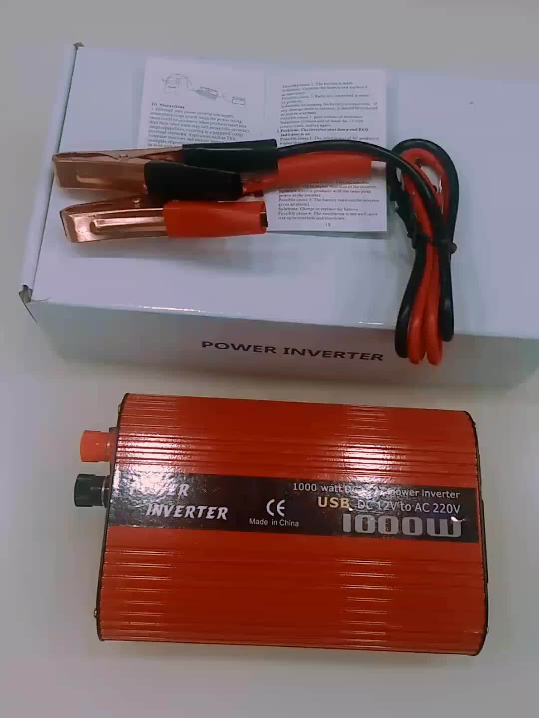 12v 1000w Dc Ac Pure Sine Power Inverter With Battery Charger Buy