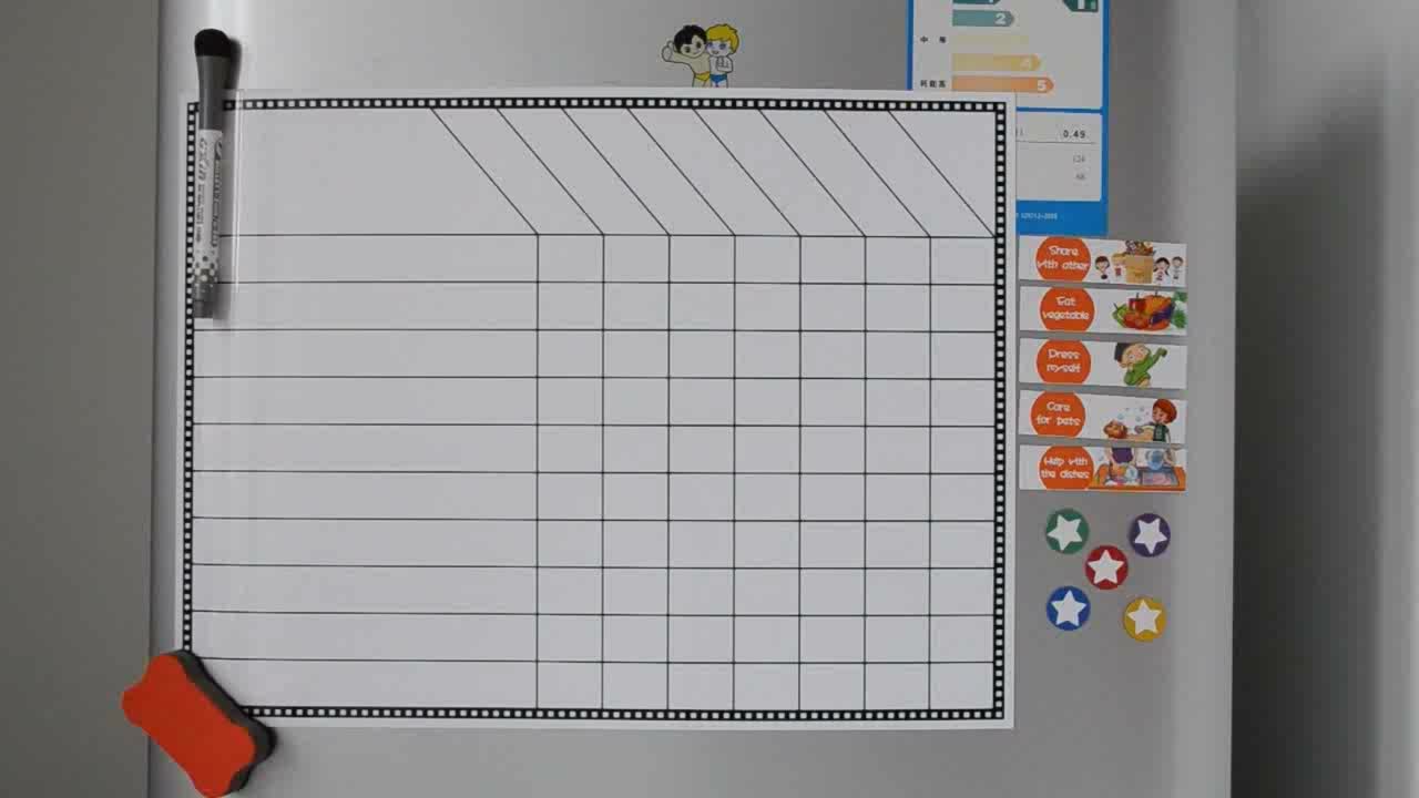 4 8a1 magnetic behavior chart reward charts for kids buy magnetic