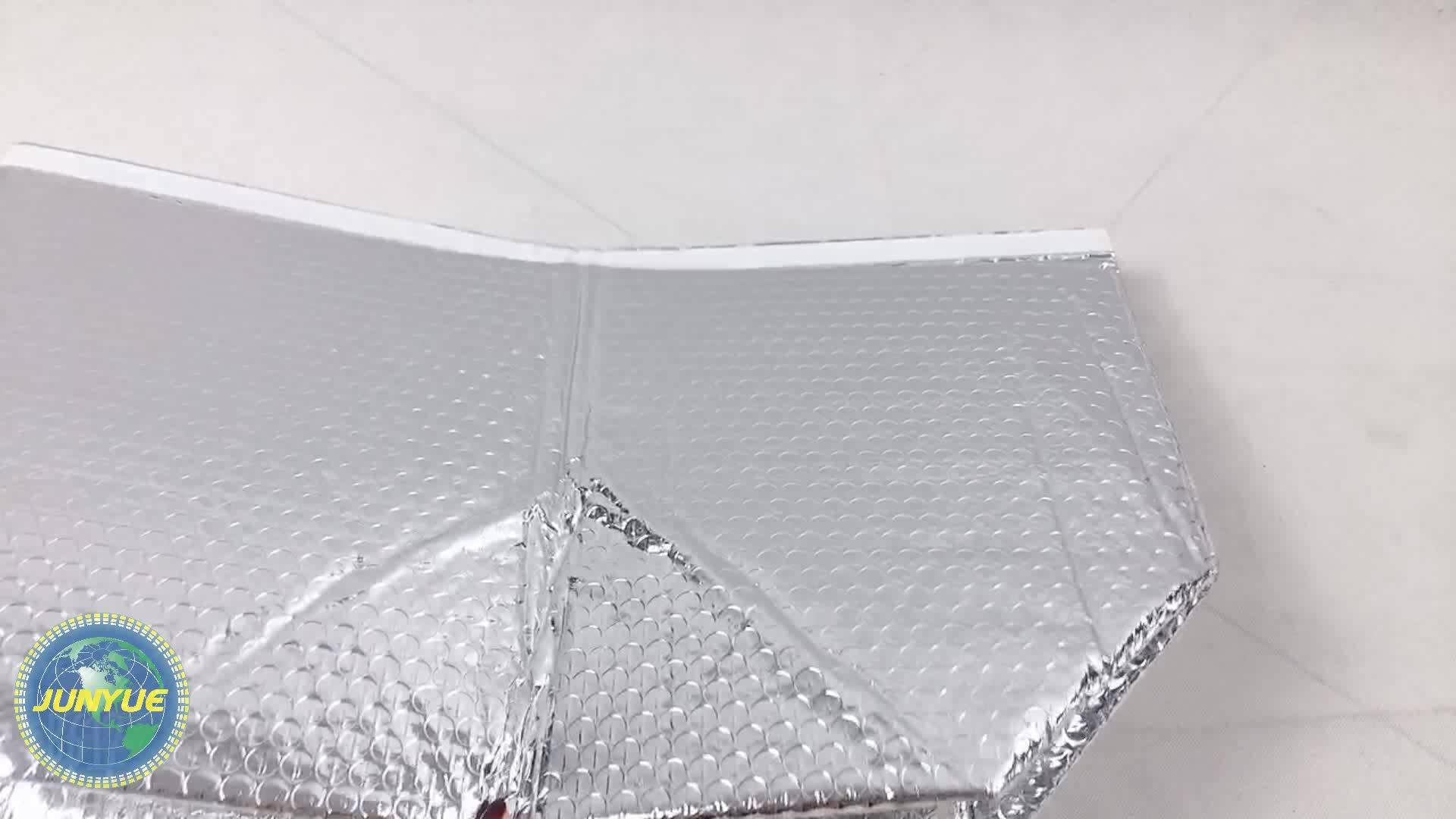 Aluminum Foil Bubble Thermal Insulated Box Liner Cooler Bags For Food