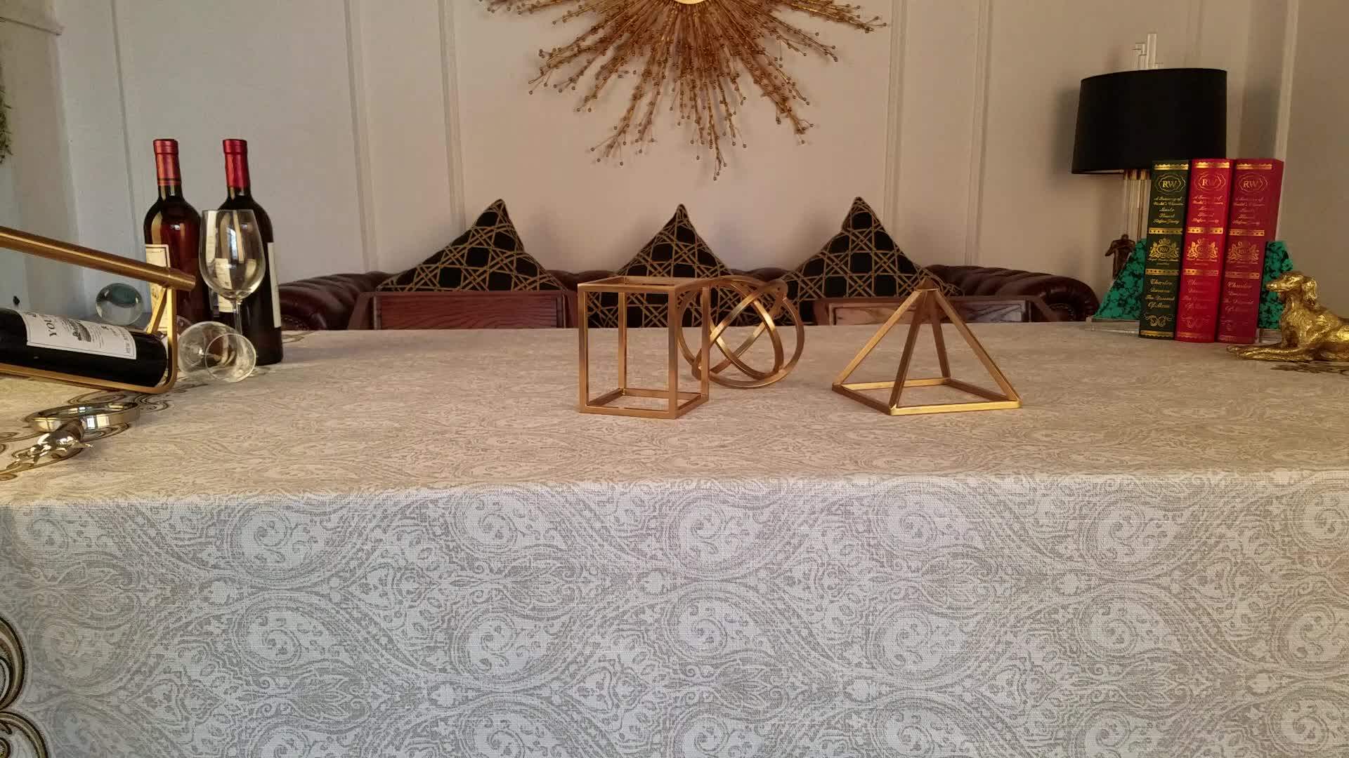 Wholesale Gold Geometric Decor Wedding Table Centerpieces Buy