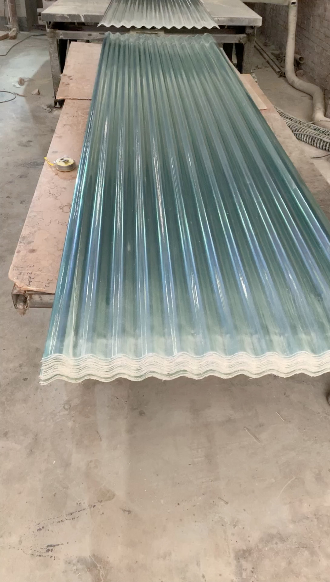 High Quality Fiberglass Sheet Carport Roofing Material Transparent