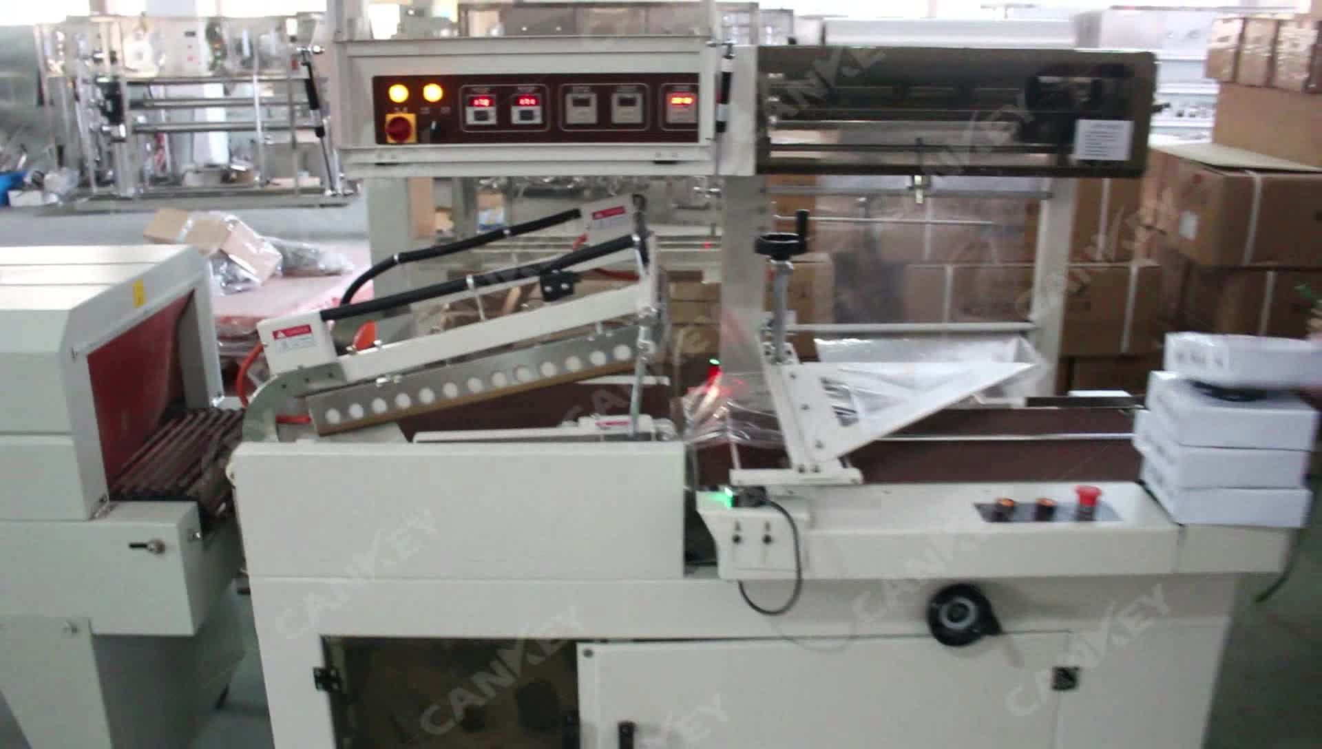 8.5kw Automatic Egg Tray Wrapping Machine Shrink Packaging Equipment