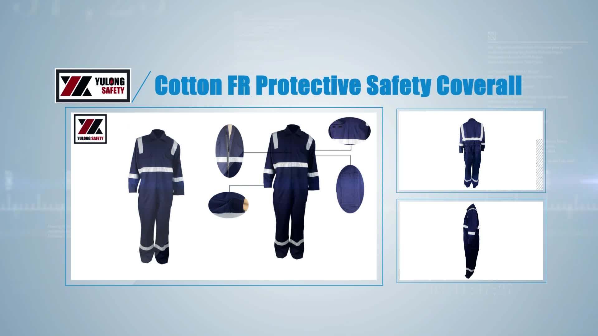 Nfpa 2112 Fr Flame Retardant High Visibility Clothing With Reflective