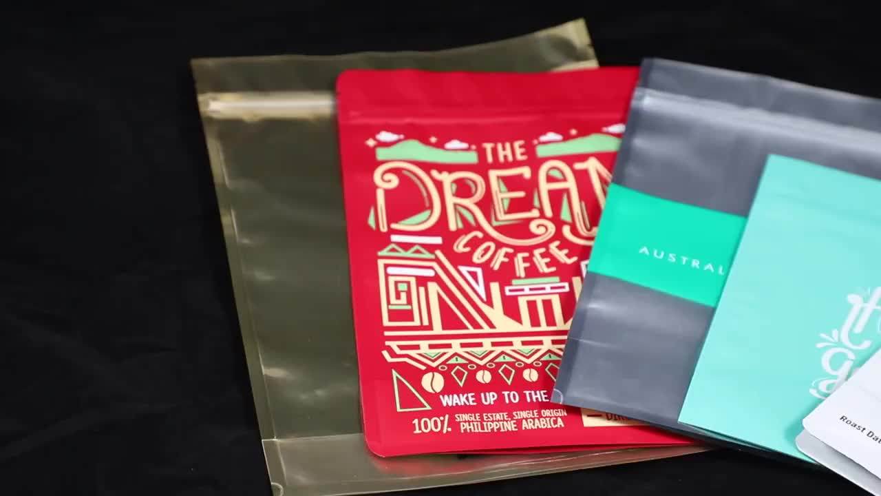 Pet/pe Ziplock Plastic Clear Nut Package Dry Food Grade Bags,Clear Self