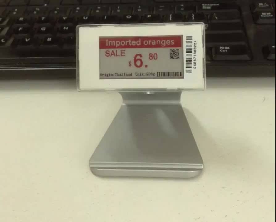 Epaper Shelf Label Esl Electronic Price Tags For Supermarket Buy