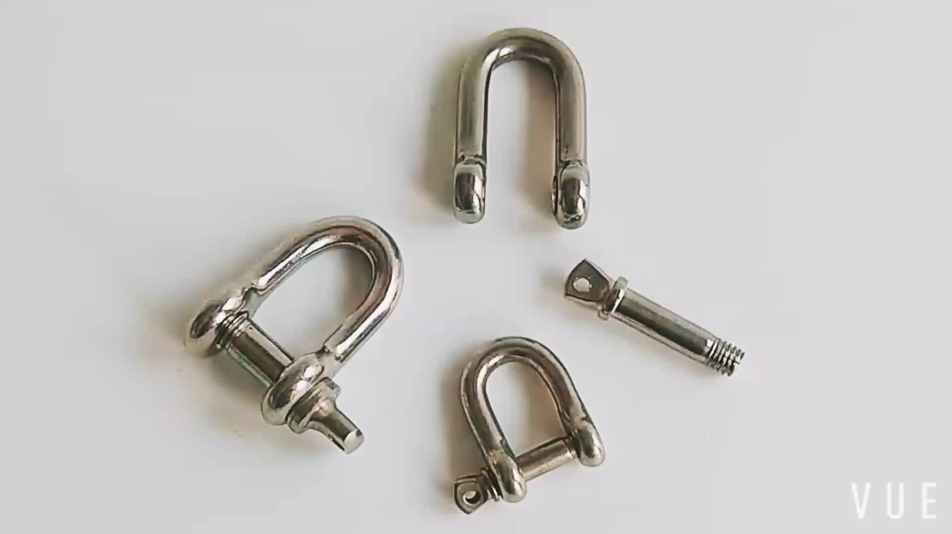 Stainless Steel Adjustable Anchor Big D Ring Shackle Buy Big D Ring