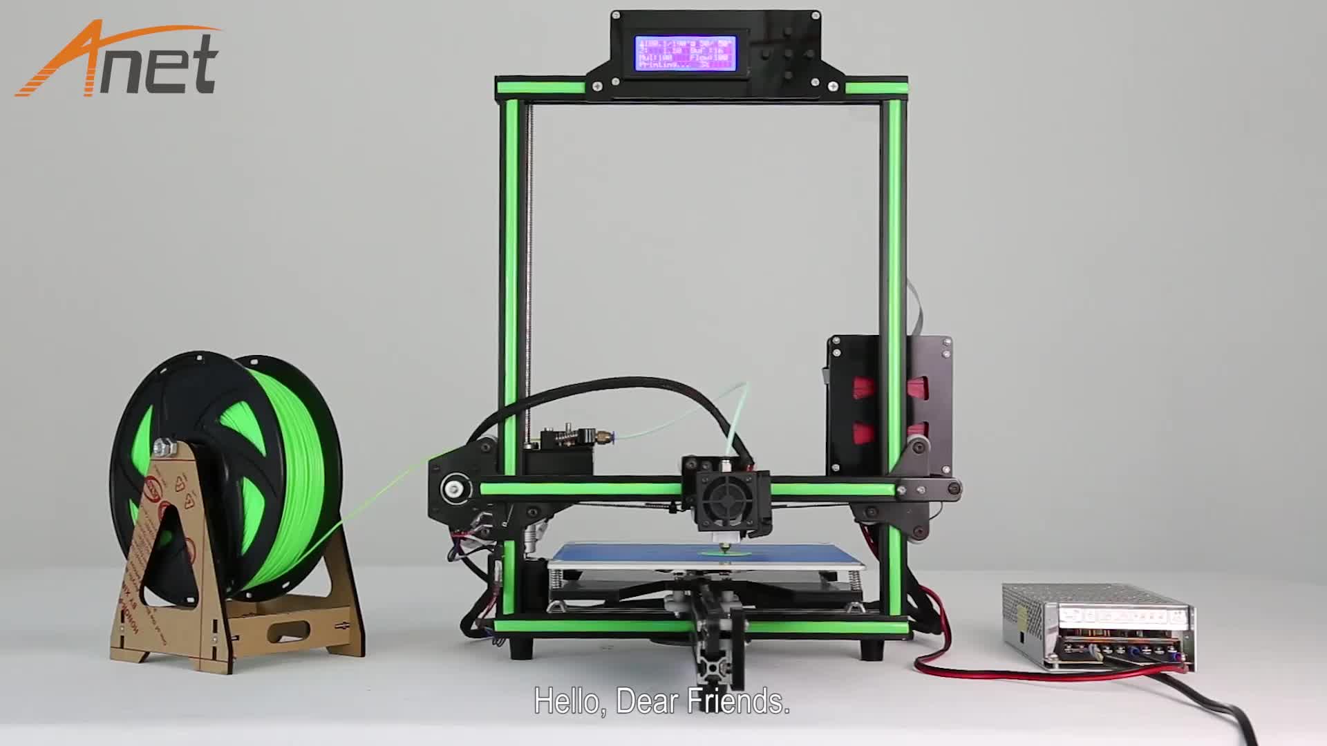 China Professional Mini Portable Desktop Diy Prusa I4 3d Printer Kit
