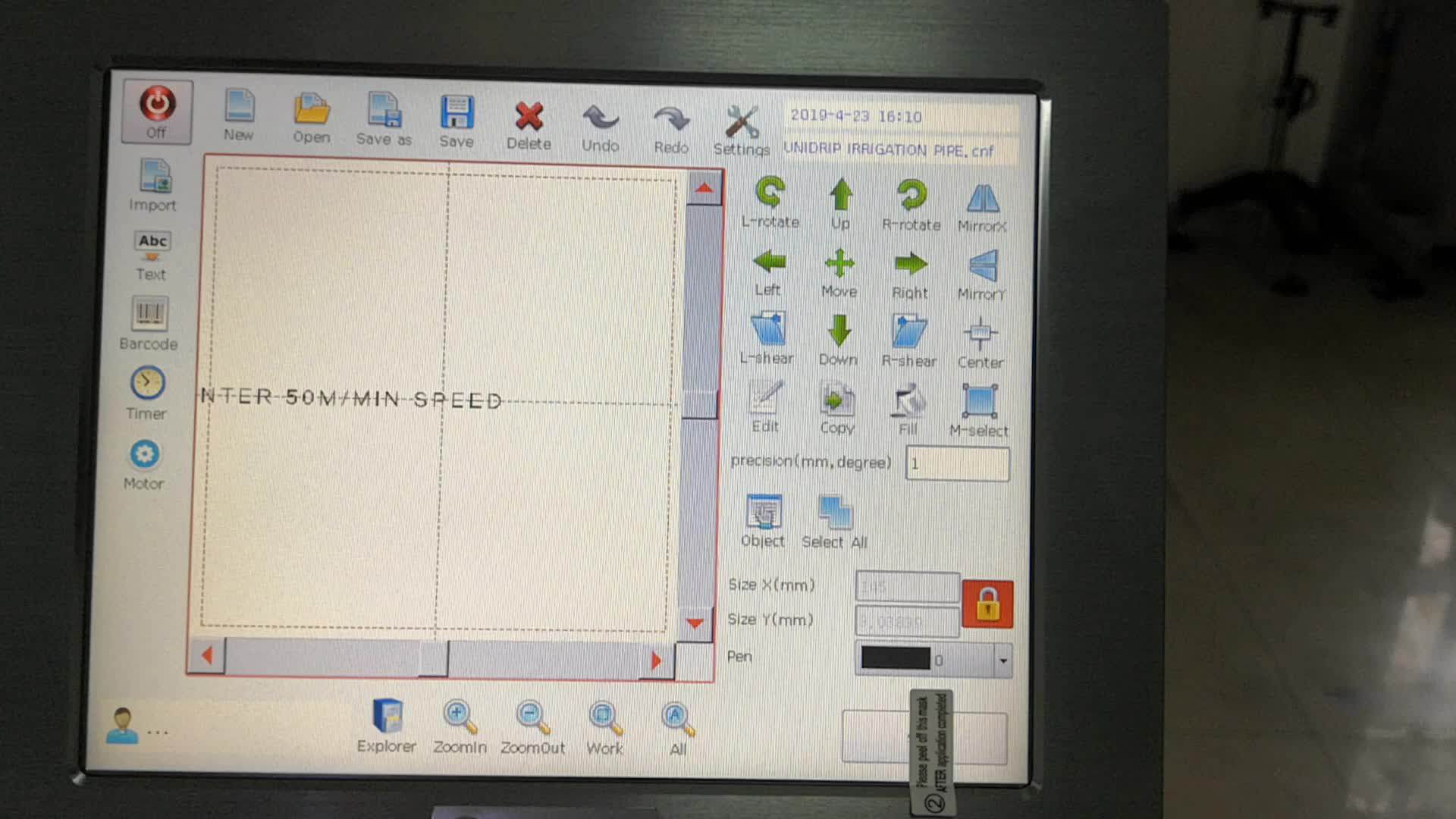 Pe Pipe Flying Laser Marking&coding Solutions Pipe Laser Printer Buy