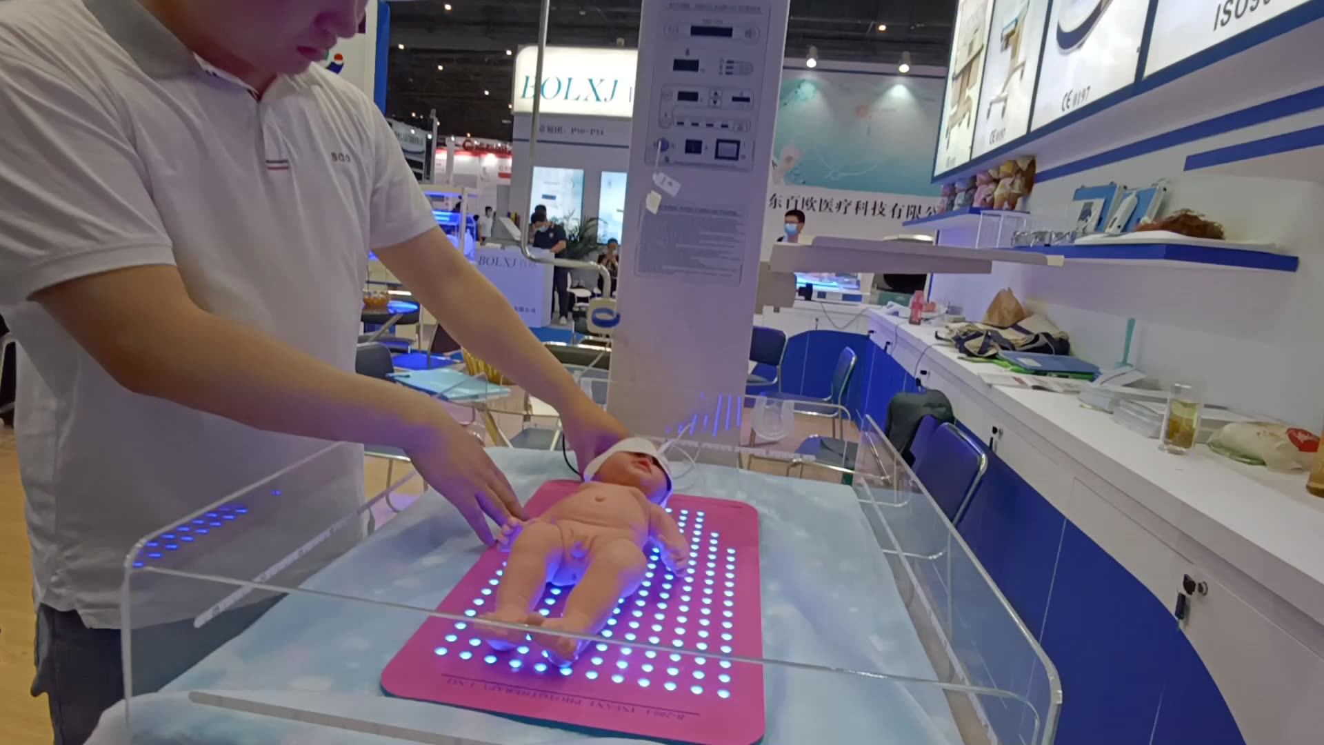 H200a Led Board Portable Infant Phototherapy Machine / Medical