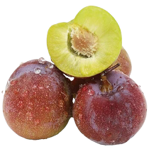Plums fresh fruit boneless Sichuan green and red crispy plums half-red plums Yinhong seasonal whole box bee limited time