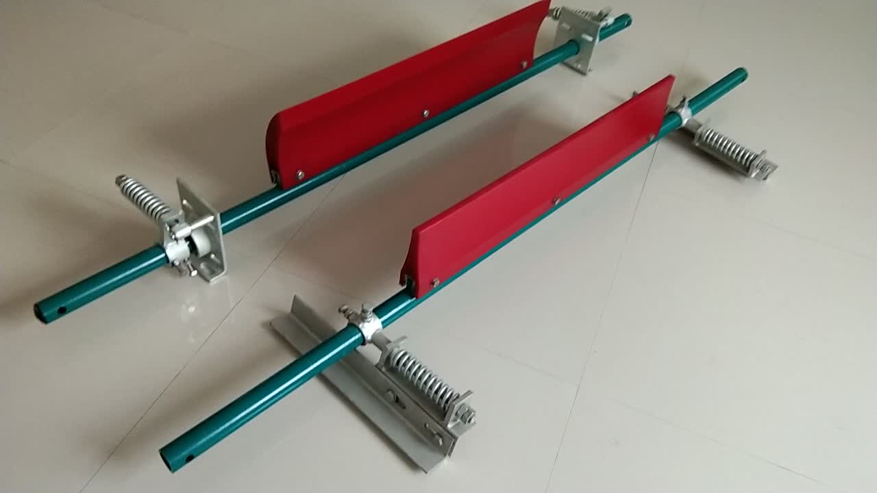 Nylon 66 Easy Replaceable Conveyor Roller Cleaner Rotating Brush