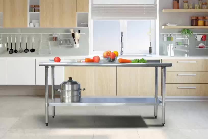 304 Food Grade Commercial Stainless Steel Table Buy Commercial Stainless Steel Table,304
