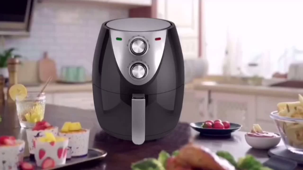 Automatic 4l 1400w Healthy Oil Free Cooking Air Fryer Buy Air Fryer
