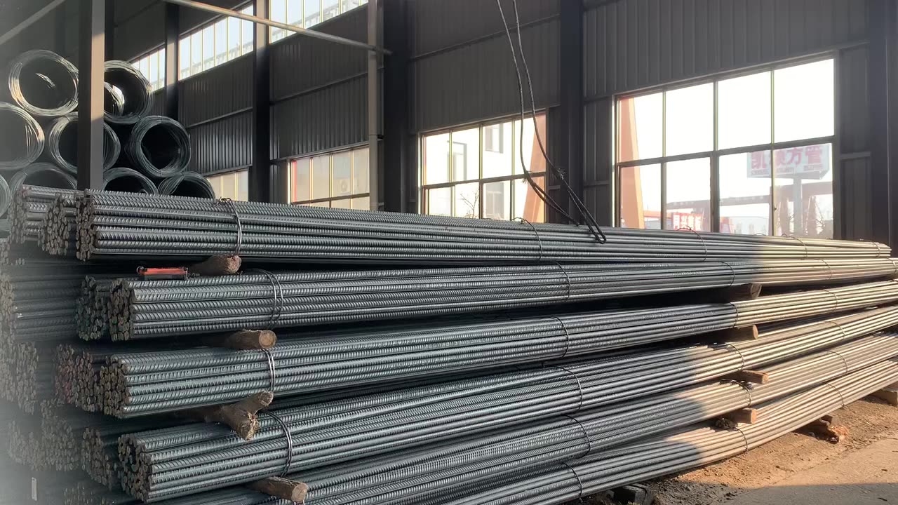 Large Stock Deformed Rebar 10mm/12mm/16mm Cheap Reinforcing Concrete