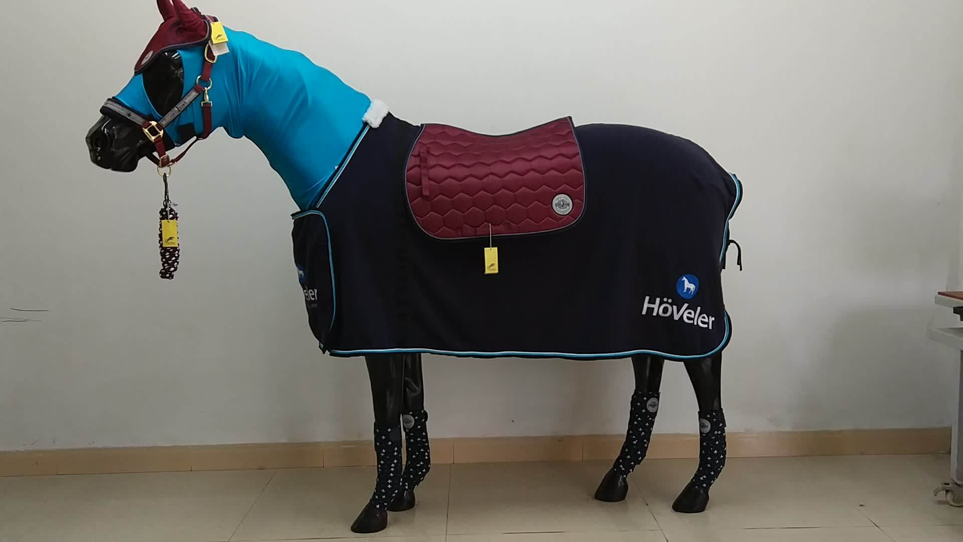 A Harness Is A Set Horse Rug Saddle Pad Fly Veils Horse Fleece Bandage