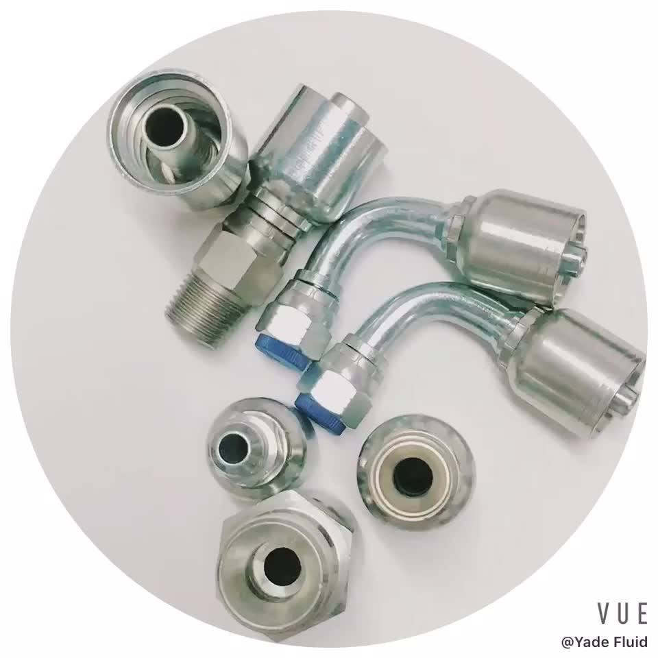 Npt Swivel One Hose Fittings For Hydraulic Excavators Buy Npt Swivel