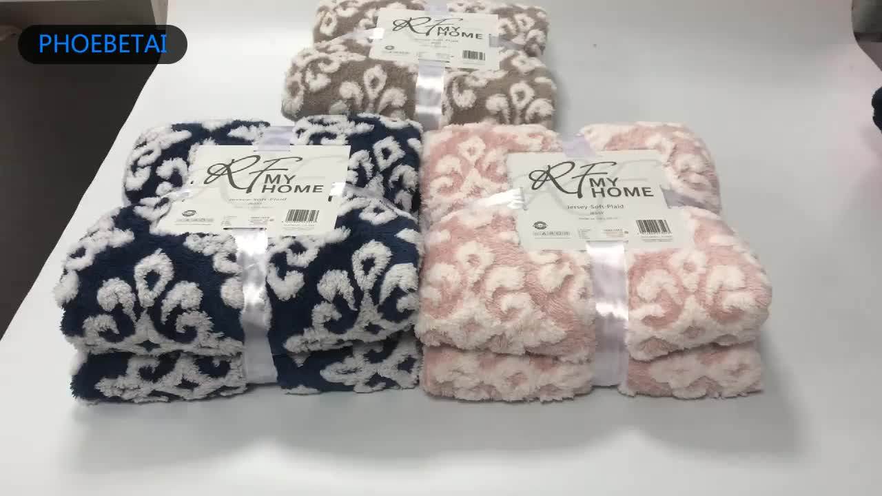 Best selling life comfort extra fleece thick 100 polyester throw