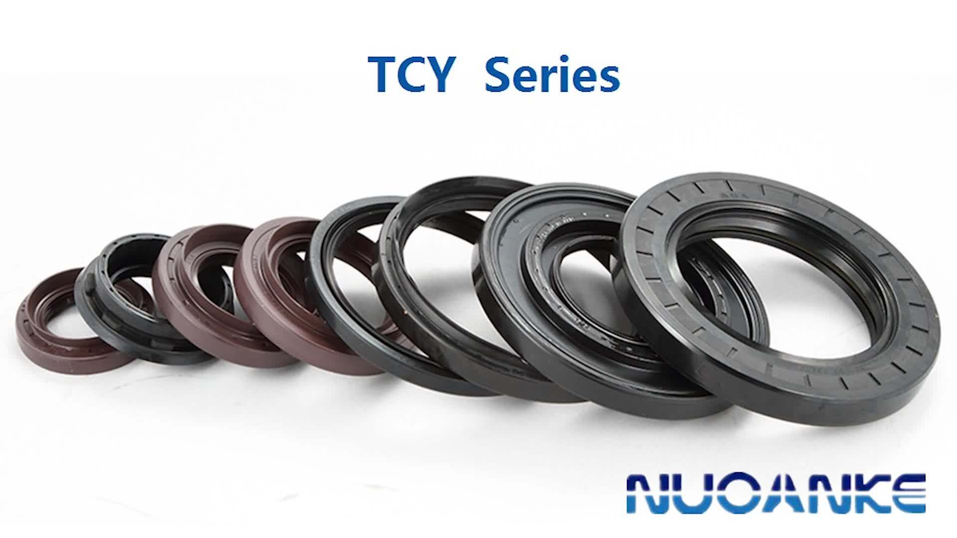 Tc Nbr Fkm Rubber Oil Seal Double Lip Bearing Seal Plunger Pump Oil