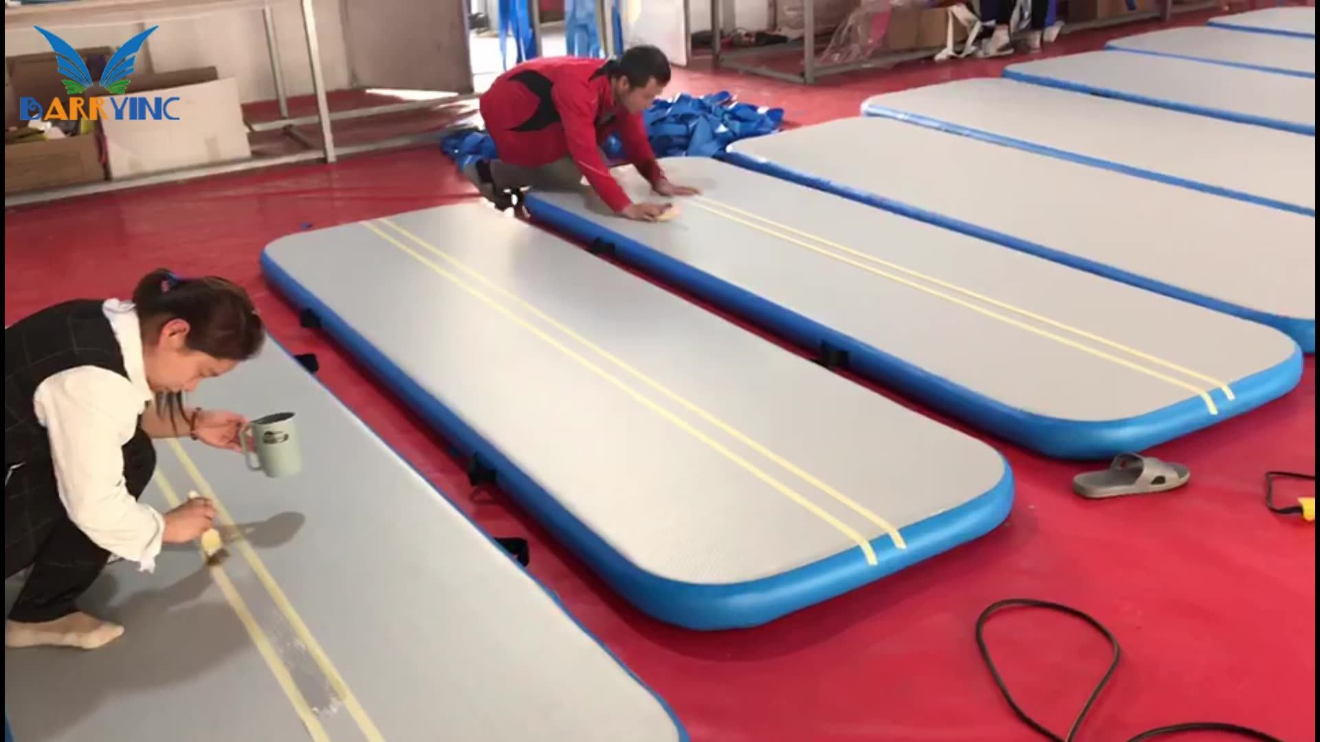 Air Track Tumbling Mat For Gymnastics Inflatable Airtrack Floor Mats