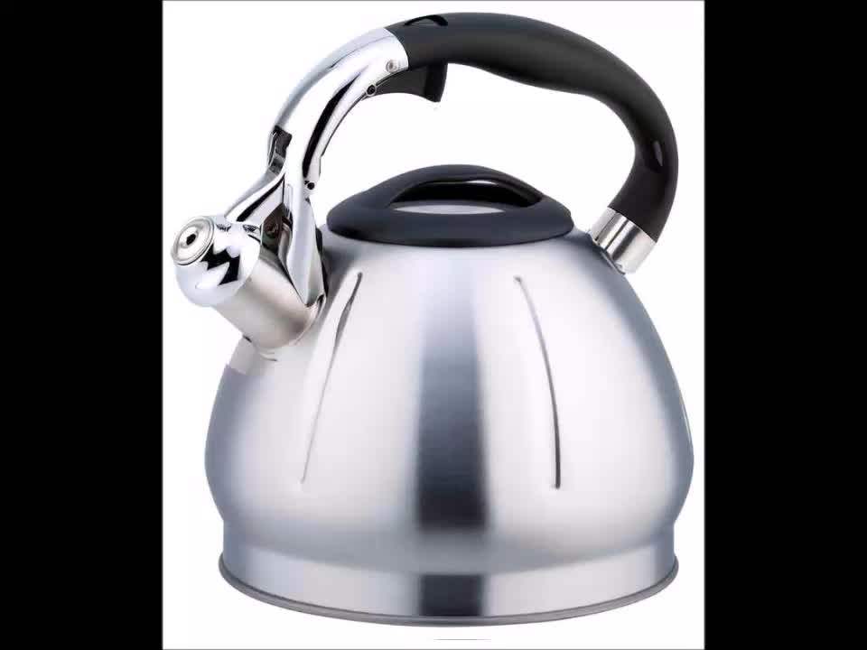 New Stainless Steel Induction Whistling Kettle Water Kettle Teapot