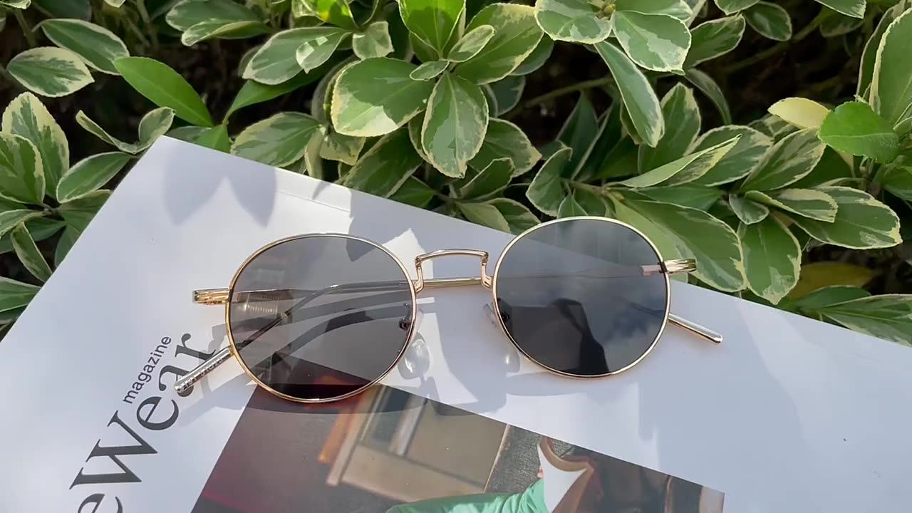 Retro Sunglasses Hippie Sunglasses Bulk 2024 Retro Round Frame