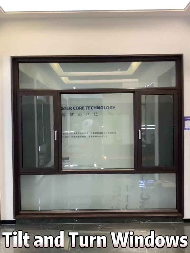 Aumegi Internal Bronze Casement Windows Aluminium Casement Window