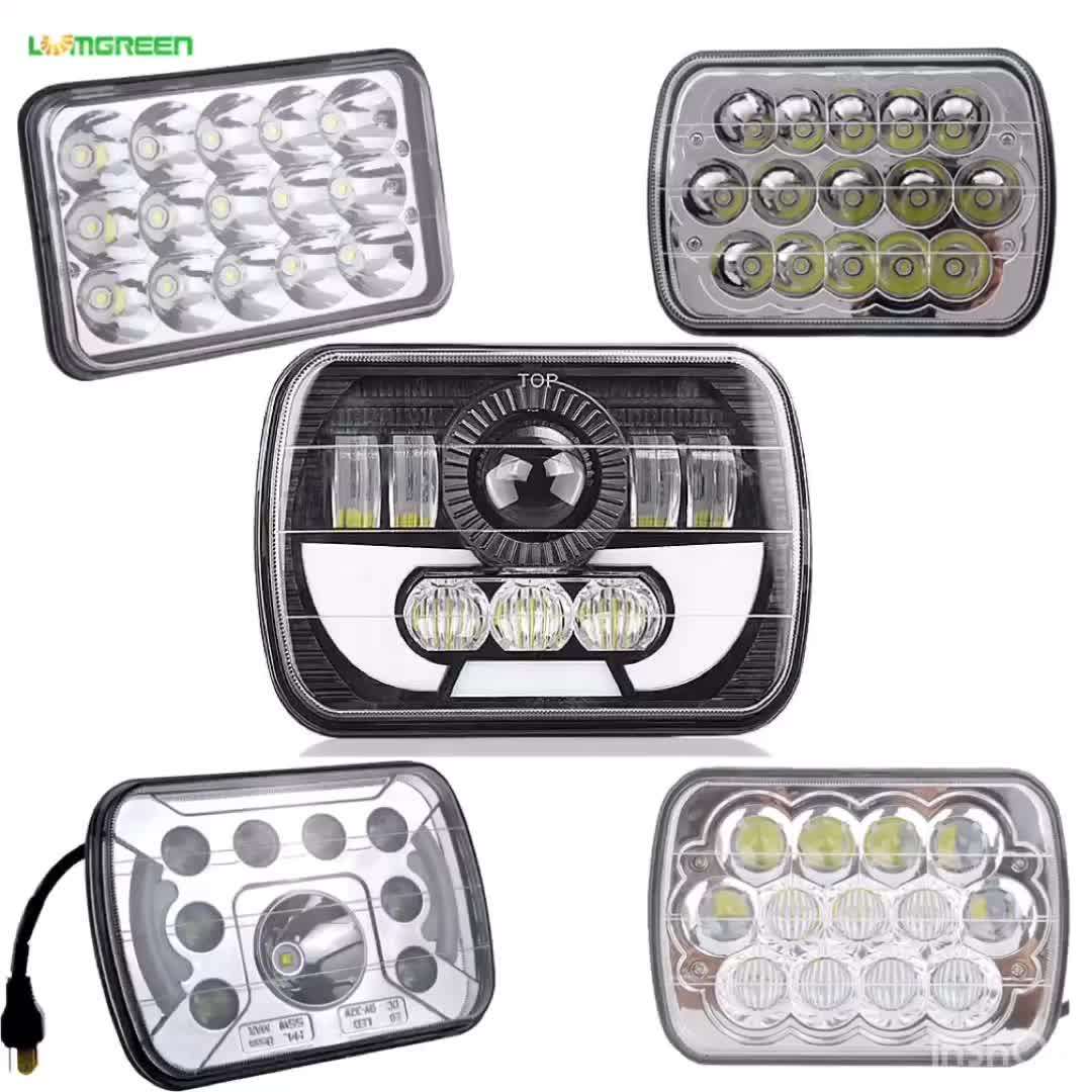 5x7 Inch 4x6 45w High Low Seal Beam Truck Led Driving Headlights Buy