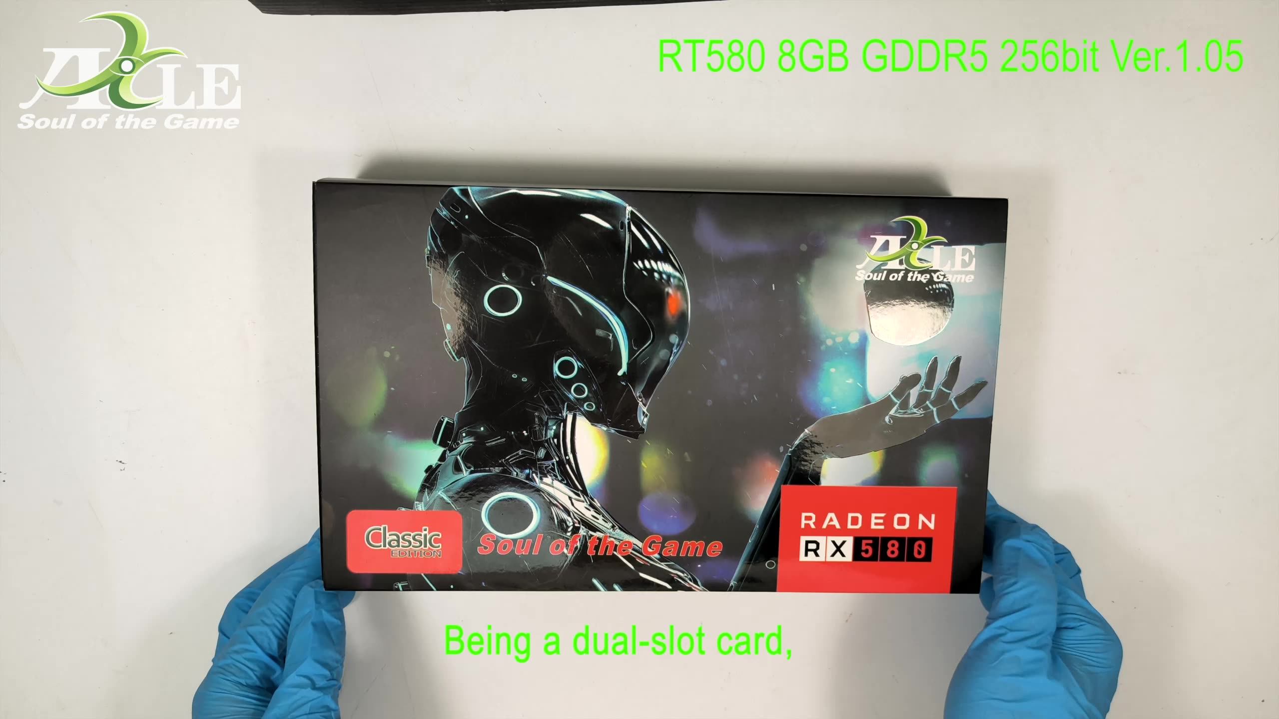 AXLE Brand RX580 550 DDR5 8G 4G 2G tarjeta de video GPU Gaming Graphics