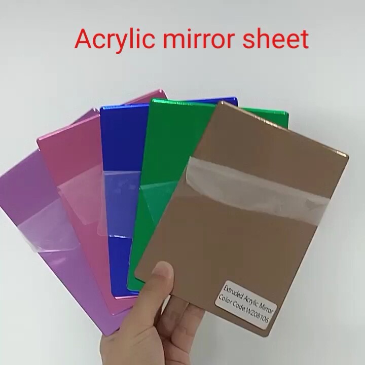 Feuille De Acrilico Lightweight Mirror Panels Silver Copper Mirror