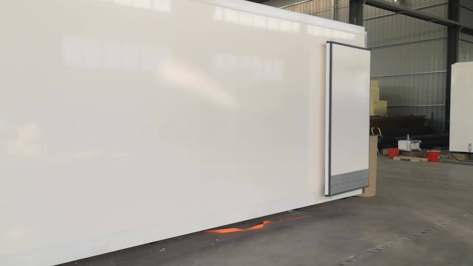 2020 Truck Box Fiberglass Refrigerated Truck Body 5 Tons Truck Body