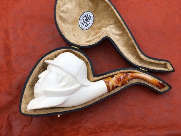 Turkey SMS Snap Pipe Detective Seabubble Hand Carved by Erdogan 2