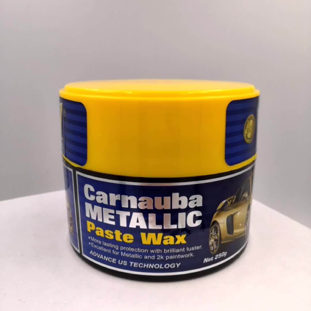 Malaysia Car Care Products Manufacturer Carnauba Metallic Paste Wax