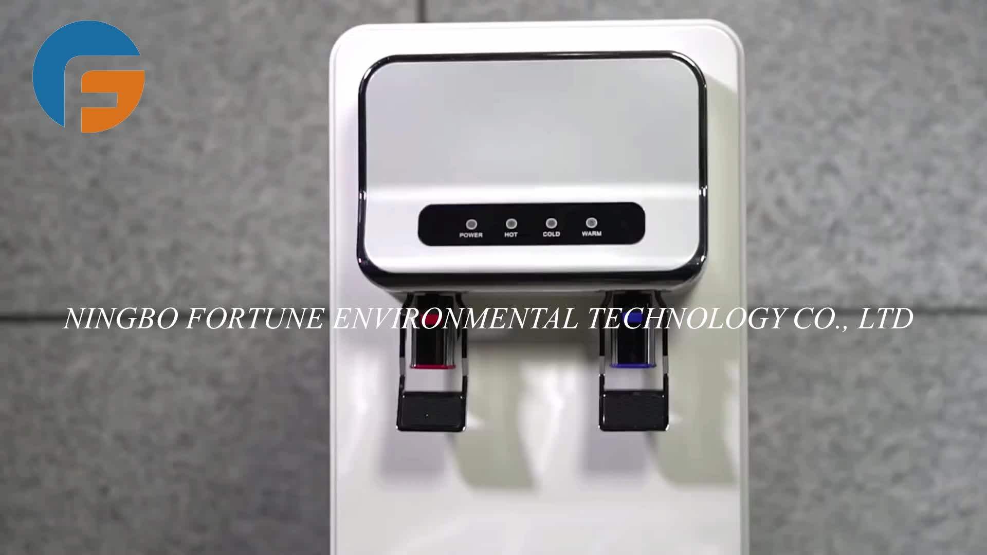 Hot&cold Water Filter Ro And Uf Standing Water Dispenser Electronic
